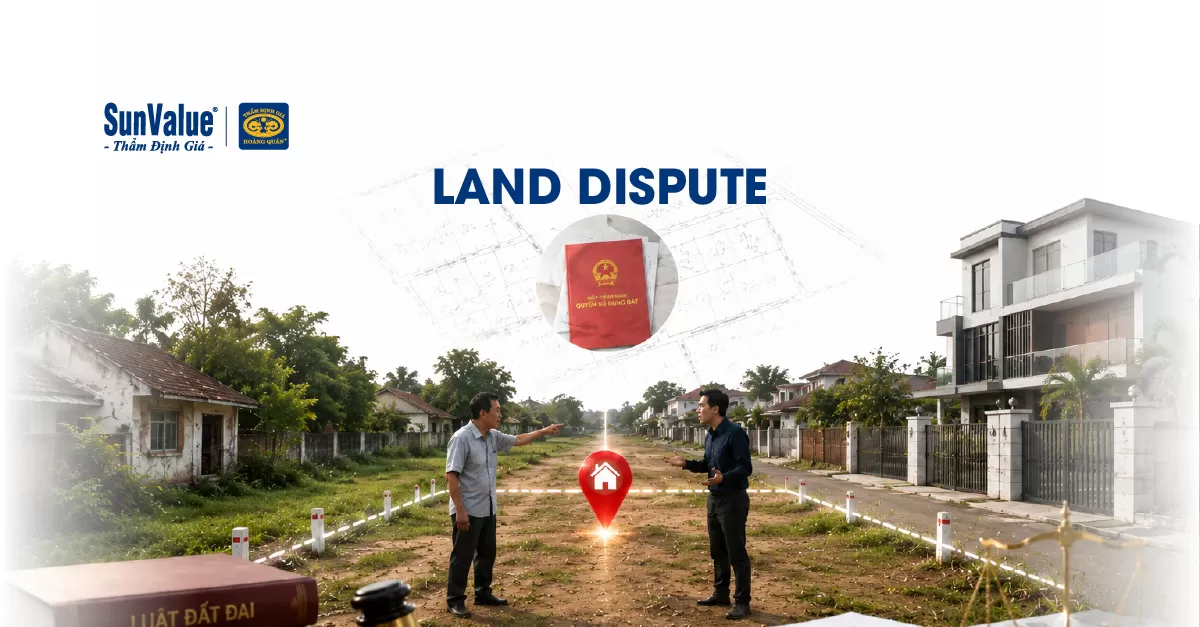 Tranh chấp đất đai: Quy định mới & vai trò của thẩm định giá