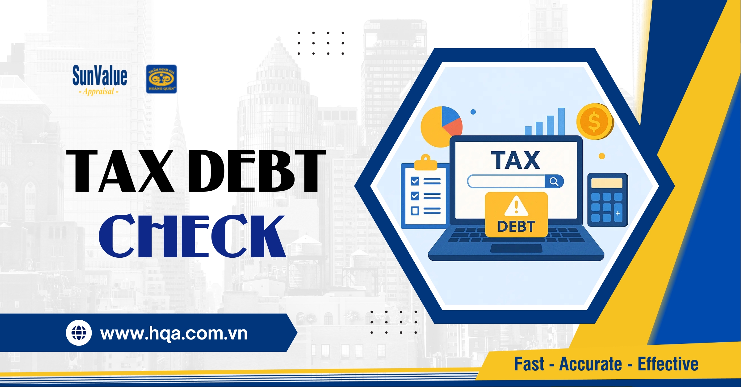 ACCURATE TAX DEBT CHECK – REDUCE RISKS, OPTIMIZE FINANCES