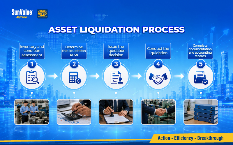 Asset liquidation process