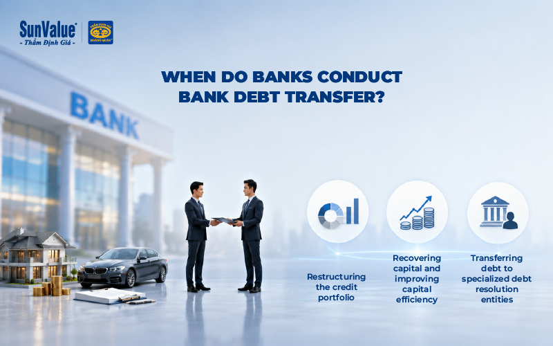 when do banks conduct bank debt transfer