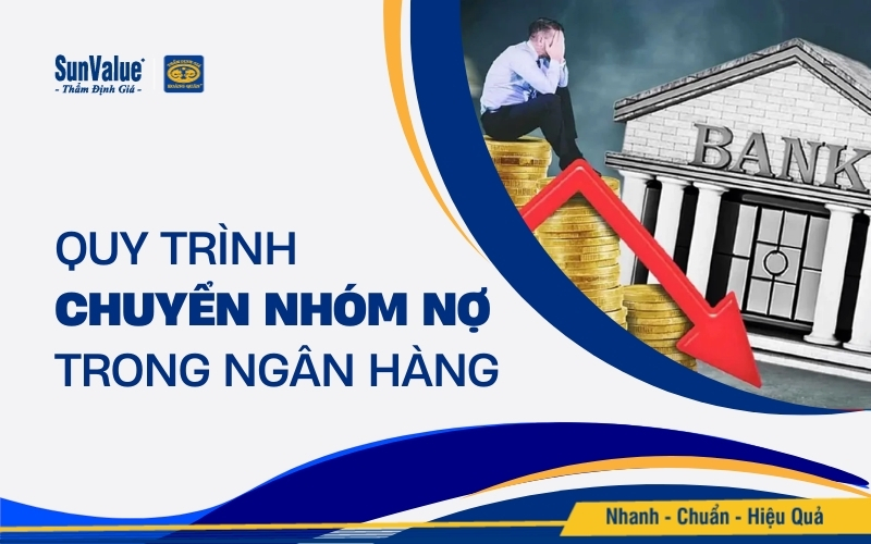 Quy trình chuyển nhóm nợ được thực hiện theo các bước cụ thể và được quy định trong các chính sách tín dụng của ngân hàng