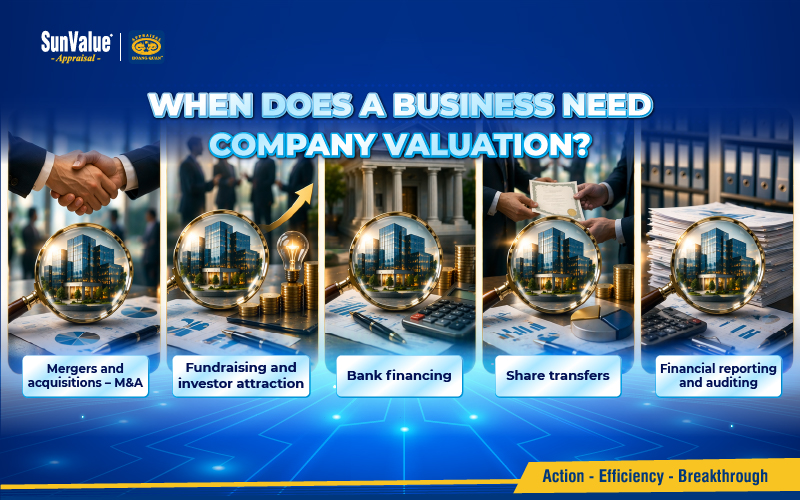 when does a business need company valuation