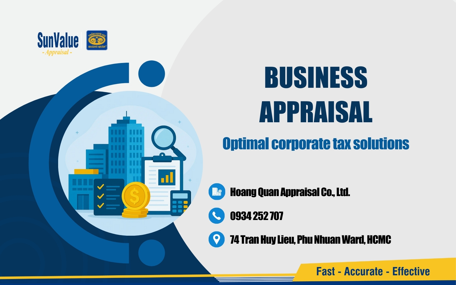 Hoang Quan Appraisal: Optimal corporate tax solutions