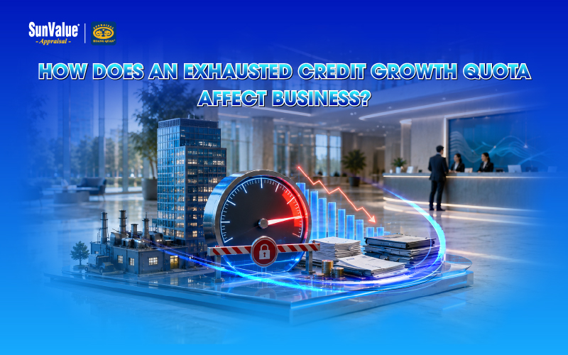 How does the credit growth quota affect businesses