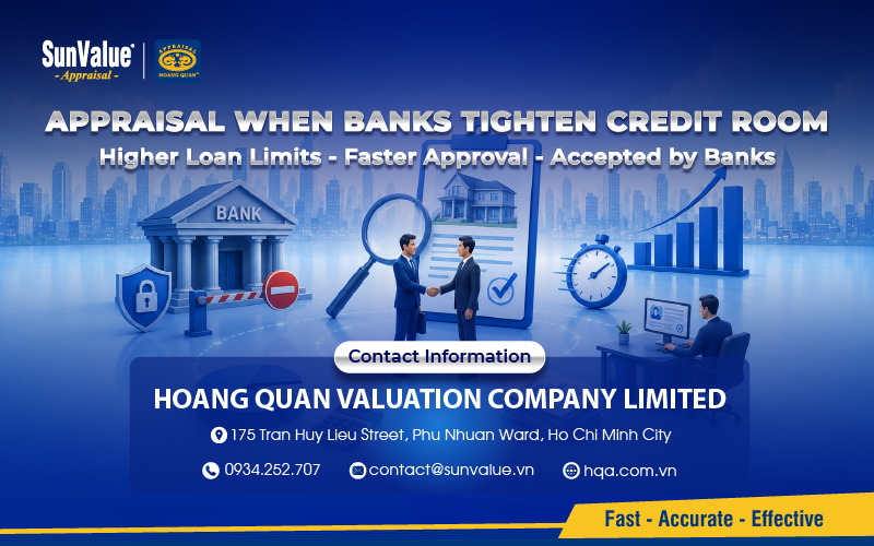 appraisal when banks tighten credit room