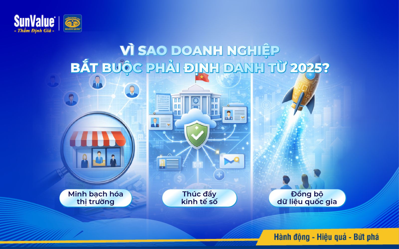 Vì sao doanh nghiệp bắt buộc phải định danh từ 2025