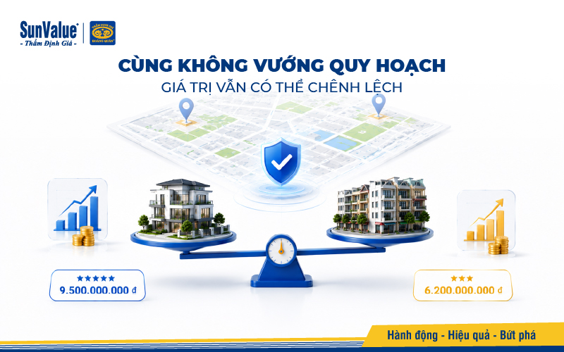 Sai lầm 2: Đất nằm trong quy hoạch thì không còn giá trị