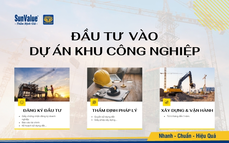 Quy trình đầu tư dự án khu công nghiệp và các bước thực hiện dự án khu công nghiệp là các yếu tố then chốt mà nhà đầu tư cần hiểu rõ