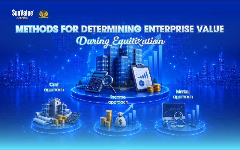 Methods for determining enterprise value during equitization