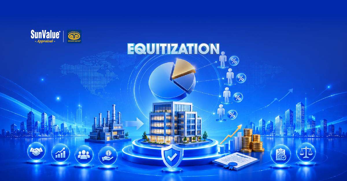 Equitization and enterprise value appraisal before ownership restructuring