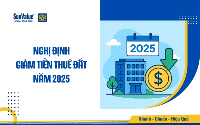 Nghị định giảm tiền thuê đất 2025 