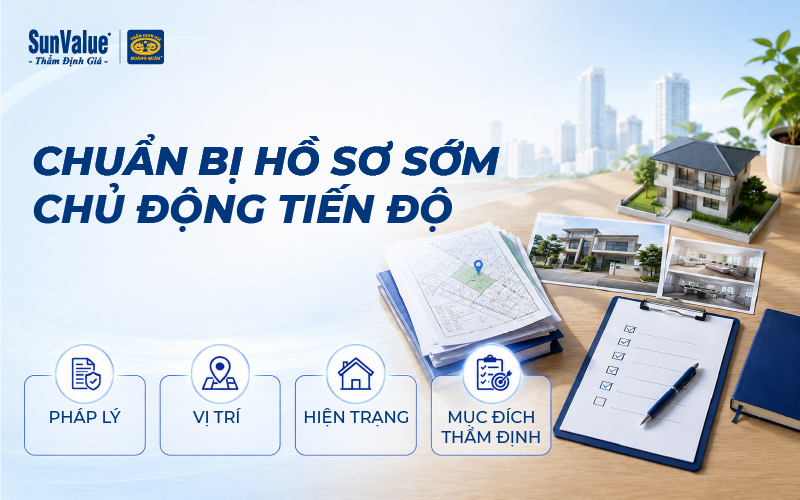 Hồ sơ thẩm định giá nhanh cần những gì
