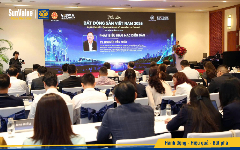 Diễn đàn quy tụ lãnh đạo các bộ, ngành, chuyên gia kinh tế, tổ chức tín dụng, doanh nghiệp bất động sản