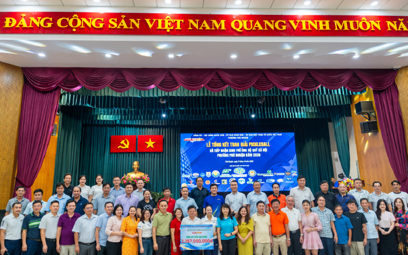 Giải đấu vận động được 2 tỷ 257 triệu đồng cho Quỹ Xã hội phường Phú Nhuận năm 2026