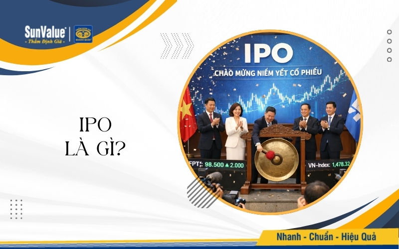 IPO nghĩa là phát hành cổ phiếu lần đầu ra công chúng