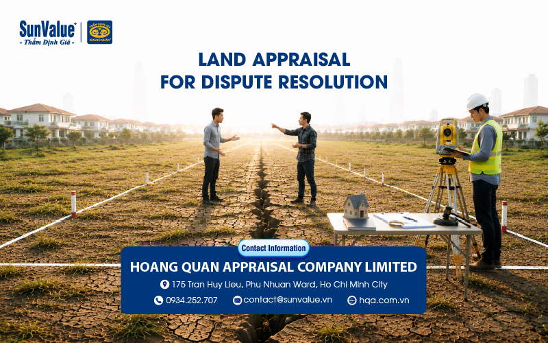 land appraisal for dispute resolution