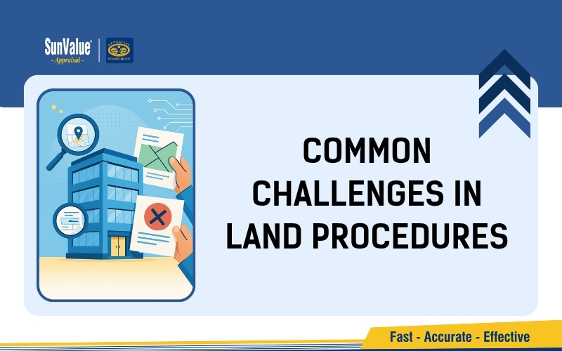 Common challenges in land procedures