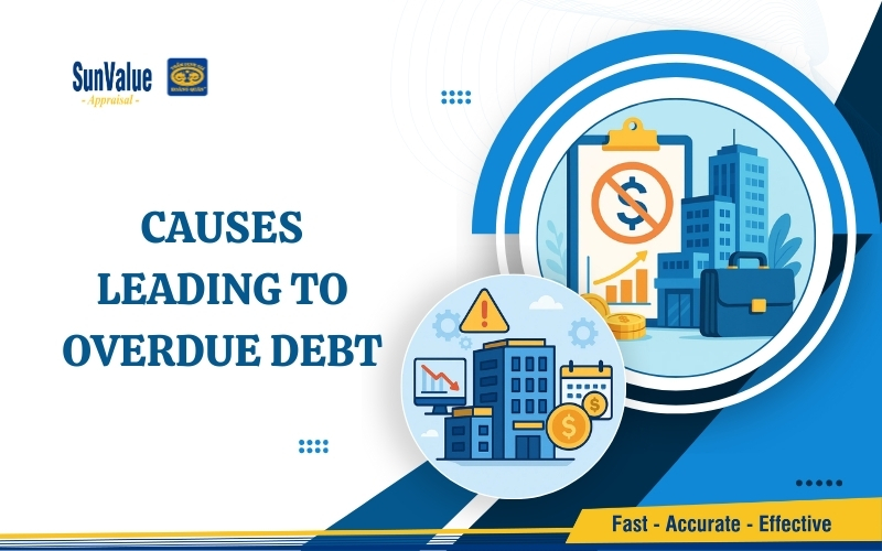 Common causes leading to overdue debt