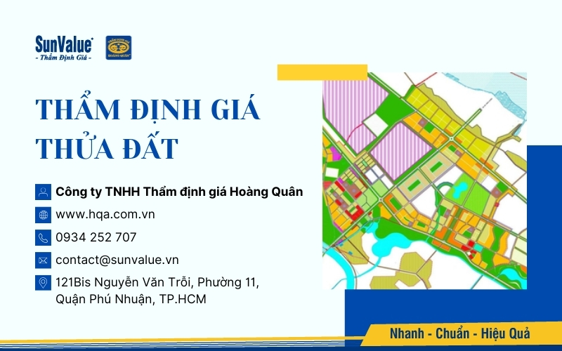 Dịch vụ thẩm định giá thửa đất tại Thẩm định giá Hoàng Quân