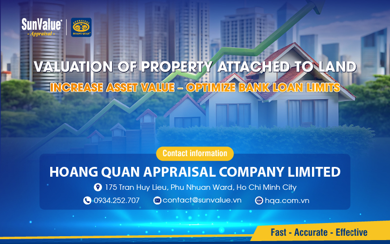 valuation of property attached to land increase asset value – optimize bank loan limits