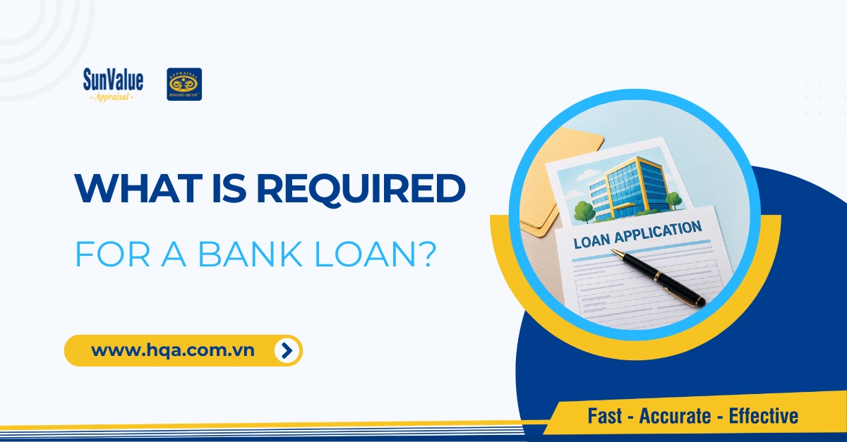 What is required for a bank loan